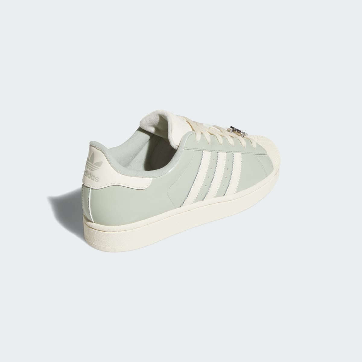 Adidas Women's SUPERSTAR II SHOES - Halo Green / Cream White / Supplier Colour - Image 5