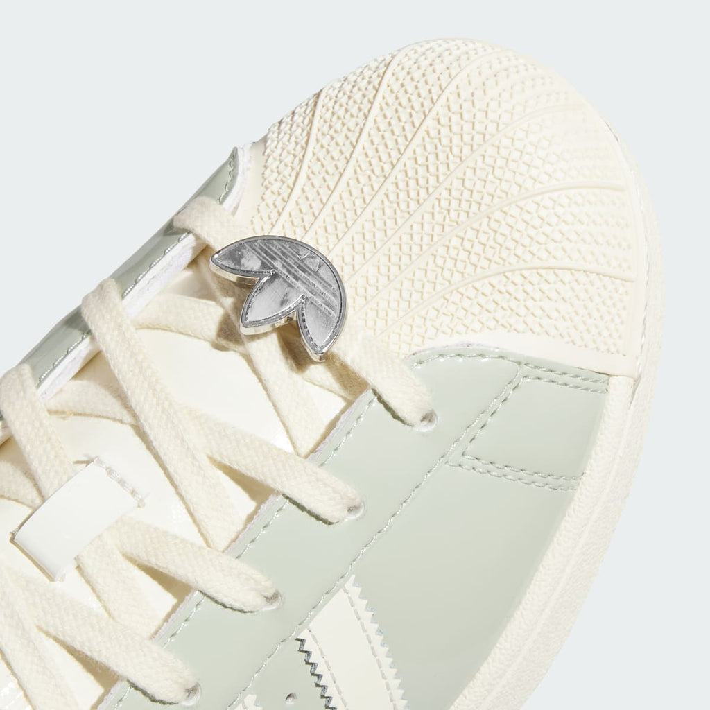 Adidas Women's SUPERSTAR II SHOES - Halo Green / Cream White / Supplier Colour - Image 7
