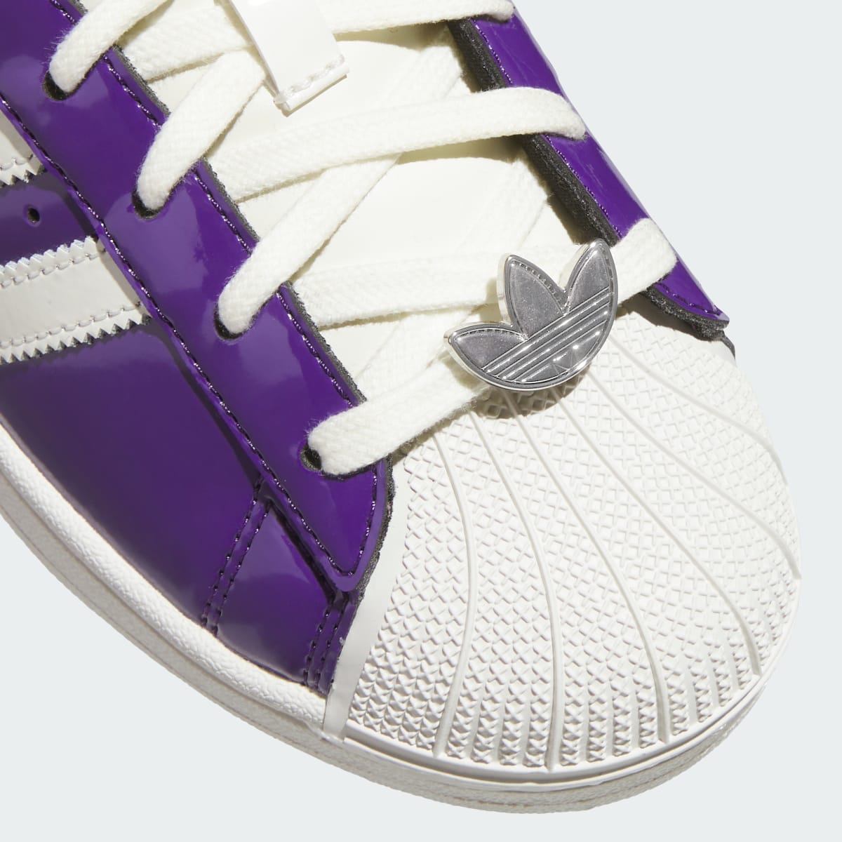 Adidas Women's SUPERSTAR II SHOES - Violet / Off White / Supplier Colour - Image 7