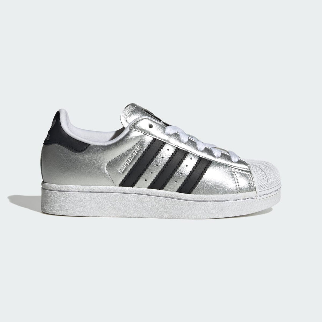 Adidas Kids' SUPERSTAR II SHOES - Silver Metallic / Core Black / Silver Metallic - Image 1
