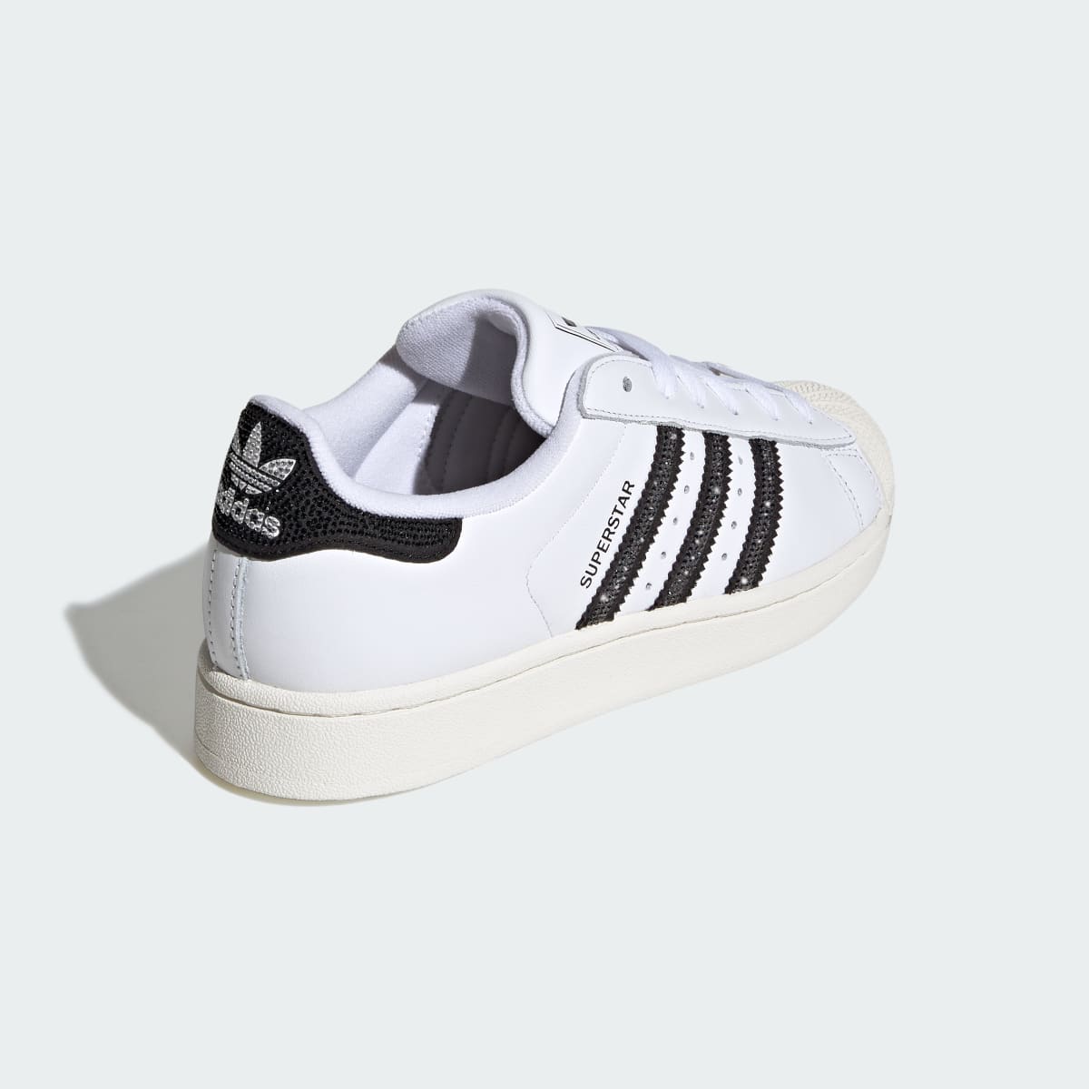 Adidas Women's SUPERSTAR II SHOES - Cloud White / Core Black / Off White - Image 6