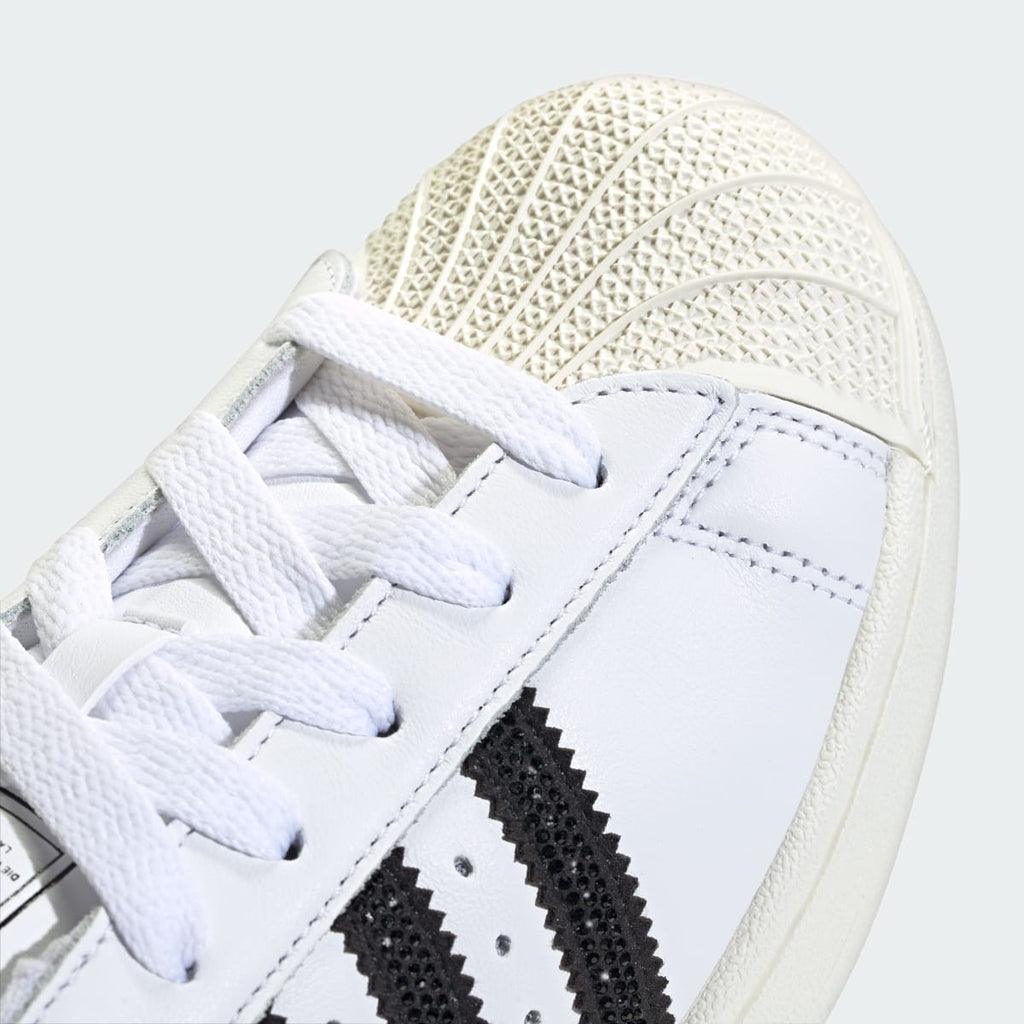 Adidas Women's SUPERSTAR II SHOES - Cloud White / Core Black / Off White - Image 9