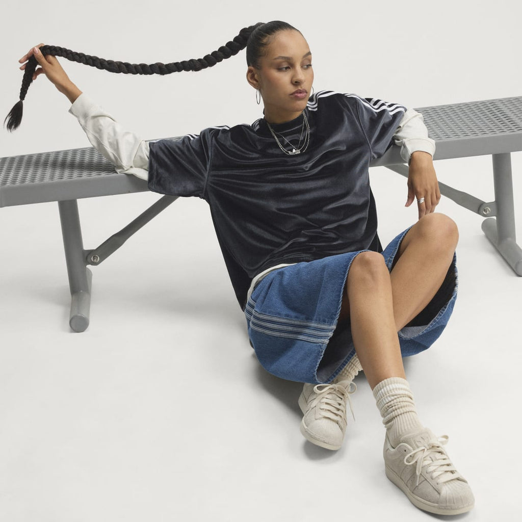 Adidas Women's SUPERSTAR II SHOES - Off White / Off White / Grey Two - Image 4