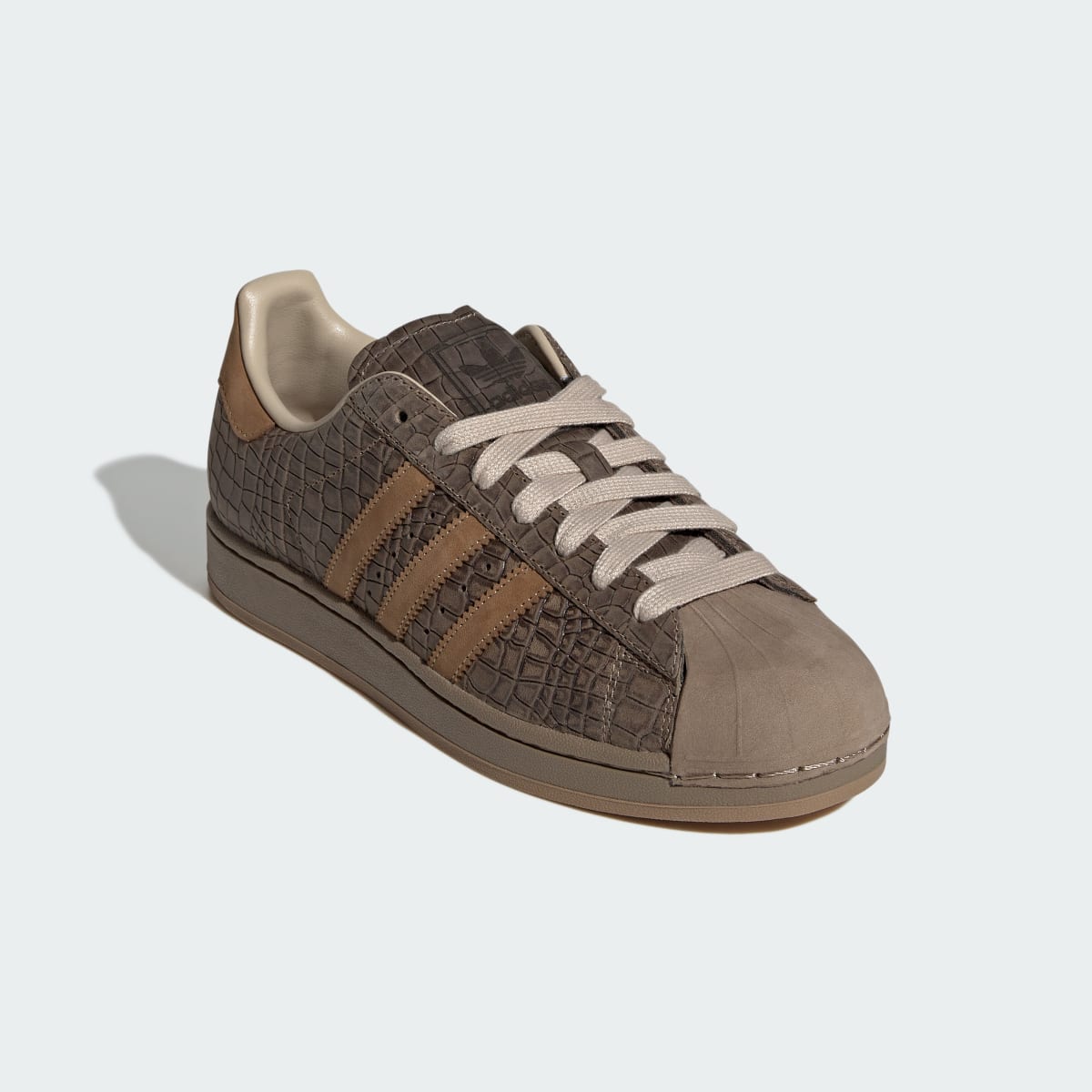 Adidas Men's SUPERSTAR II shoes - Khaki Six / Cardboard / Khaki Three - Image 4