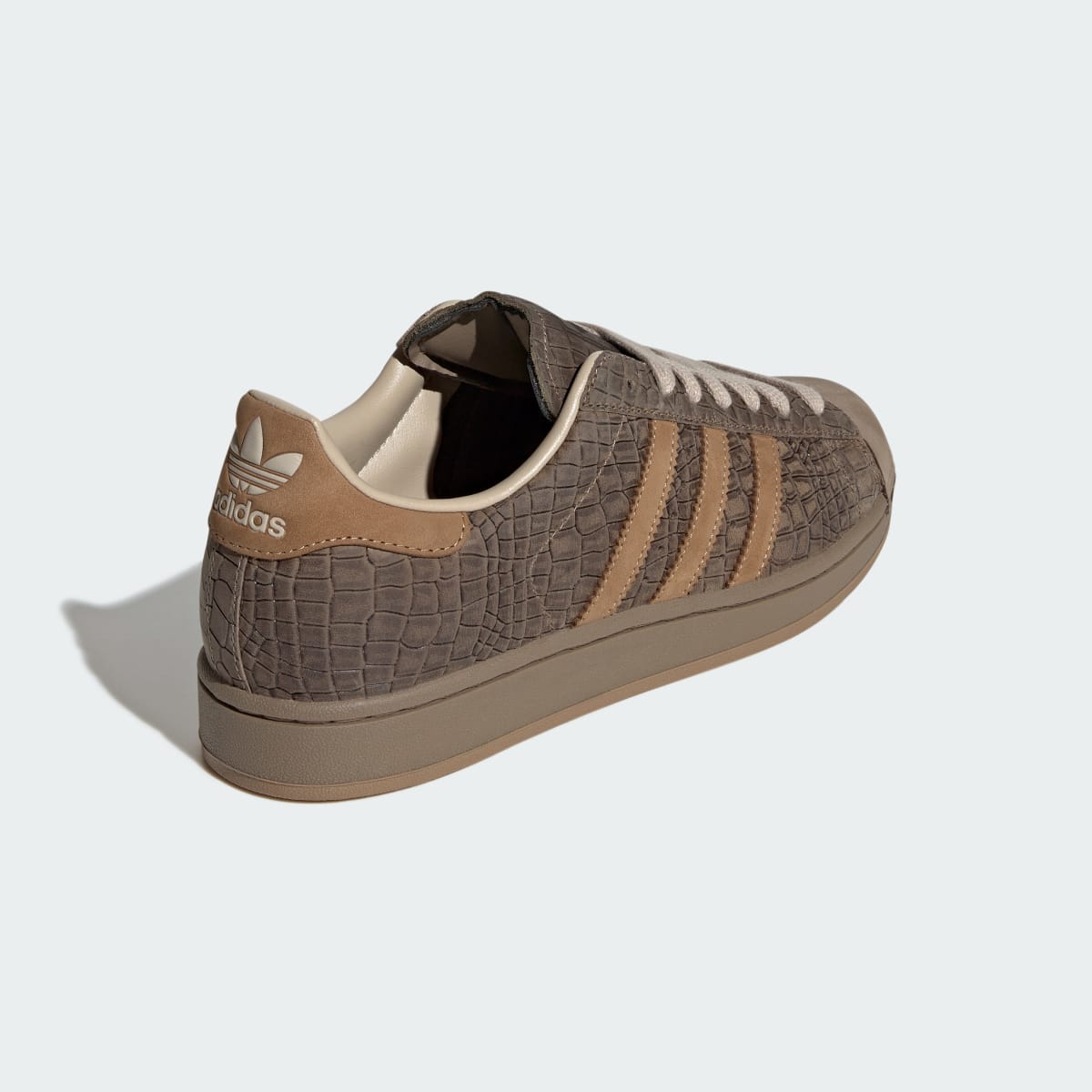 Adidas Men's SUPERSTAR II shoes - Khaki Six / Cardboard / Khaki Three - Image 5
