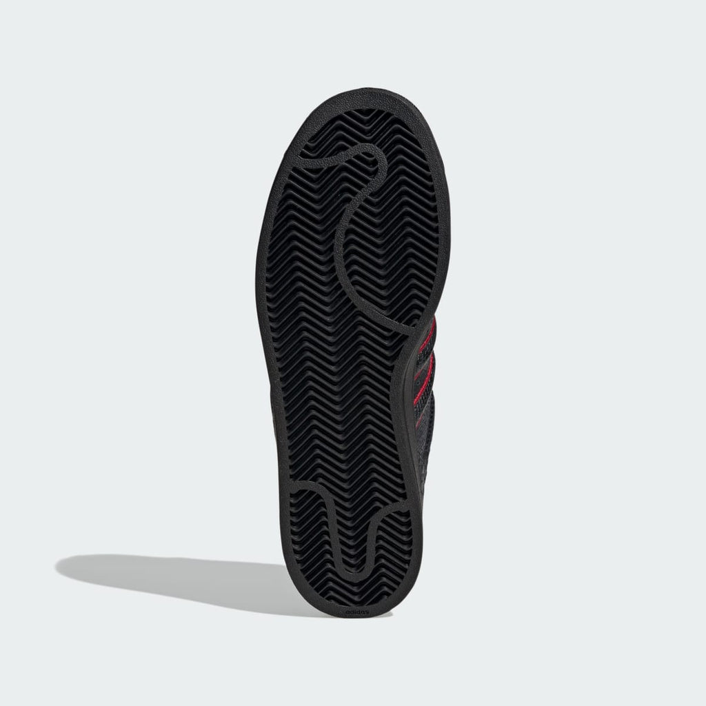 Adidas Men's SUPERSTAR II shoes - Core Black / Team Victory Red / Utility Black - Image 3