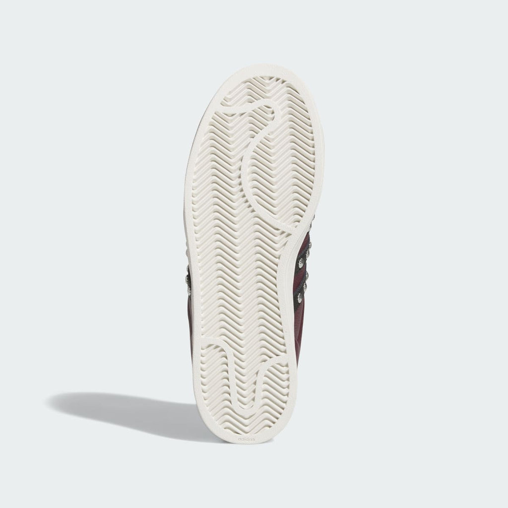 Adidas Men's SUPERSTAR II shoes - Maroon / Core Black / Off White - Image 3