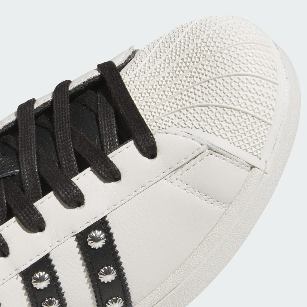 Adidas Men's SUPERSTAR II shoes - Off White / Core Black / Silver Metallic - Image 8