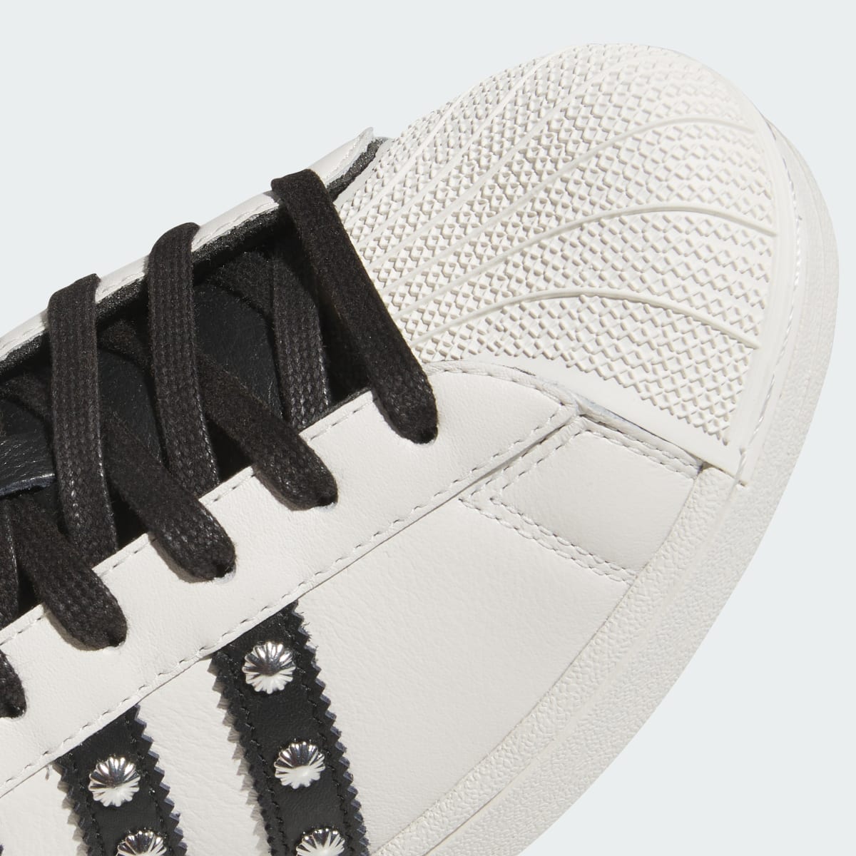 Adidas Men's SUPERSTAR II shoes - Off White / Core Black / Silver Metallic - Image 8