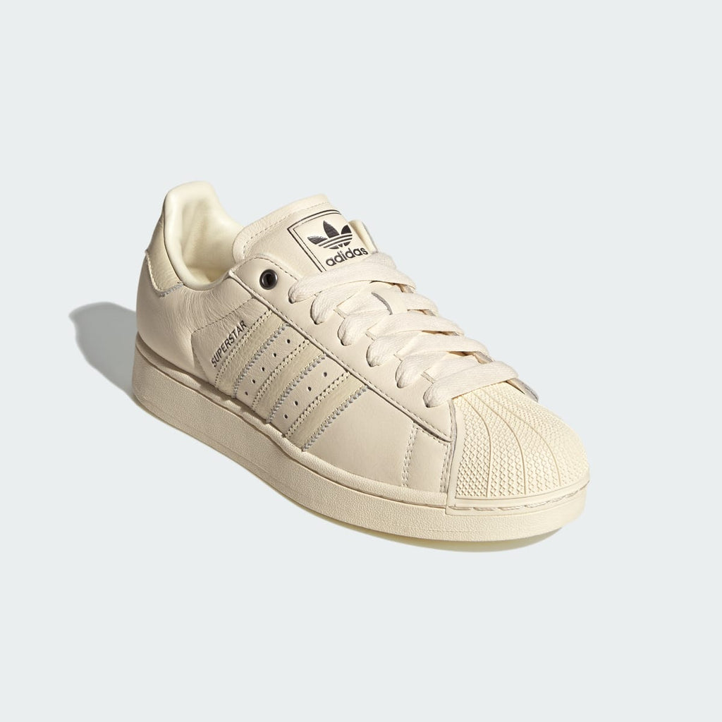 Adidas Men's SUPERSTAR II shoes - Cream White / Cream White / Iron Metallic - Image 5
