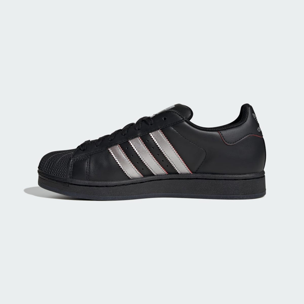 Adidas Men's SUPERSTAR MESSI shoes - Core Black / Silver Metallic / Pure Ruby - Image 7
