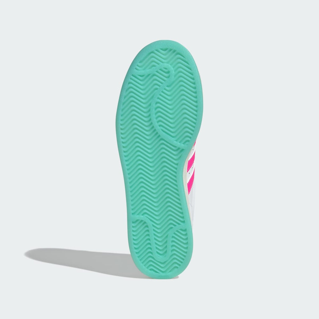 Adidas Men's SUPERSTAR MESSI shoes - Cloud White / Lucid Pink / Flash Aqua - Image 4