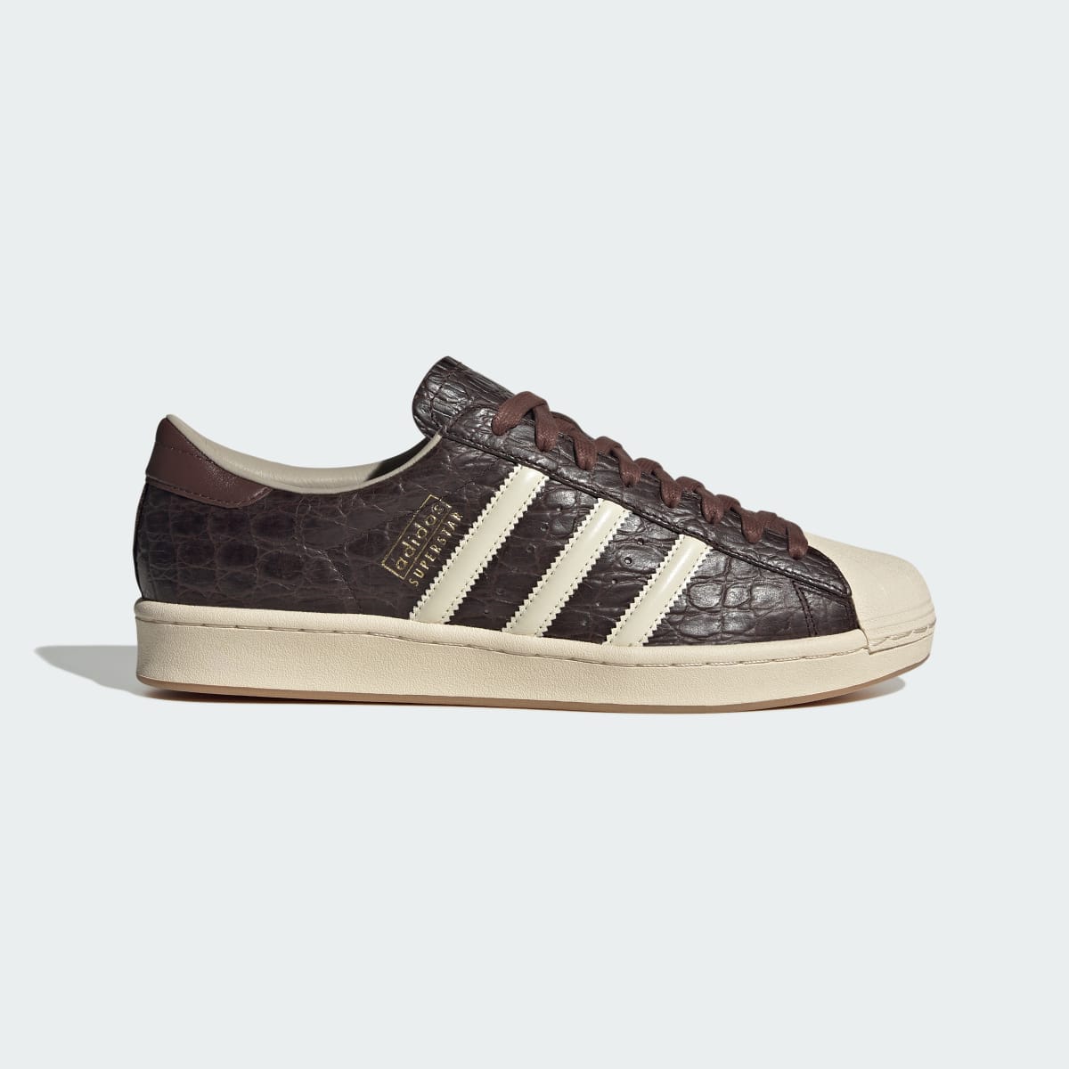 Adidas Women's SUPERSTAR Vintage shoes - Aurora Coffee / Cream White / Wonder White - Image 1
