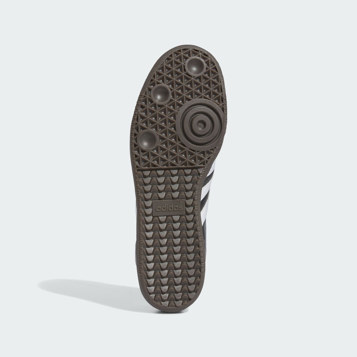 Adidas Men's Samba ADV Shoes - Core Black / Cloud White / Gum - Image 3