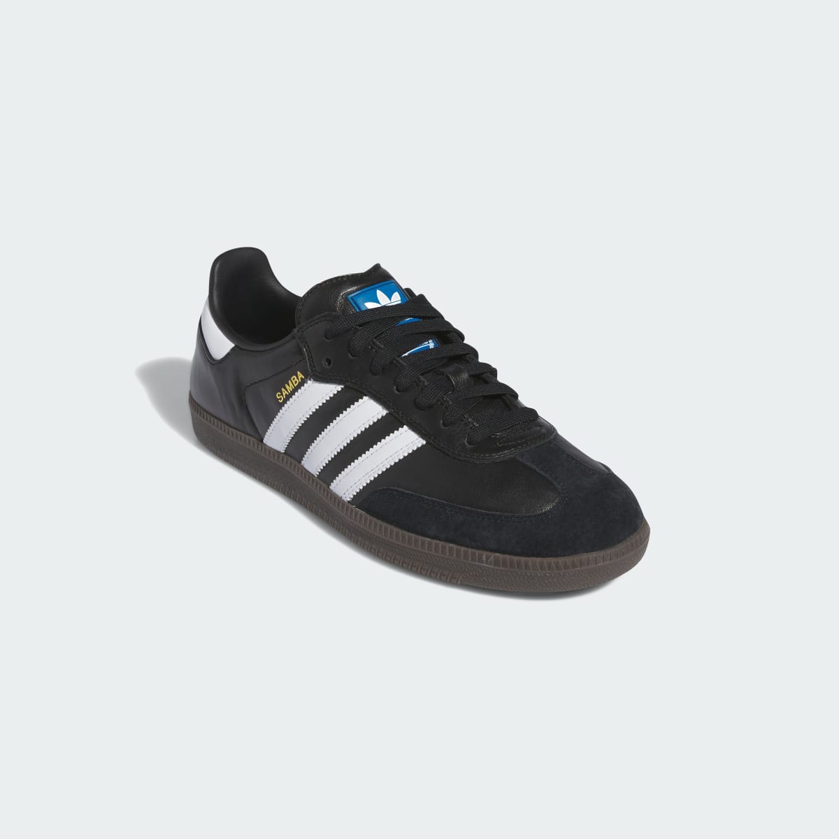 Adidas Men's Samba ADV Shoes - Core Black / Cloud White / Gum - Image 4