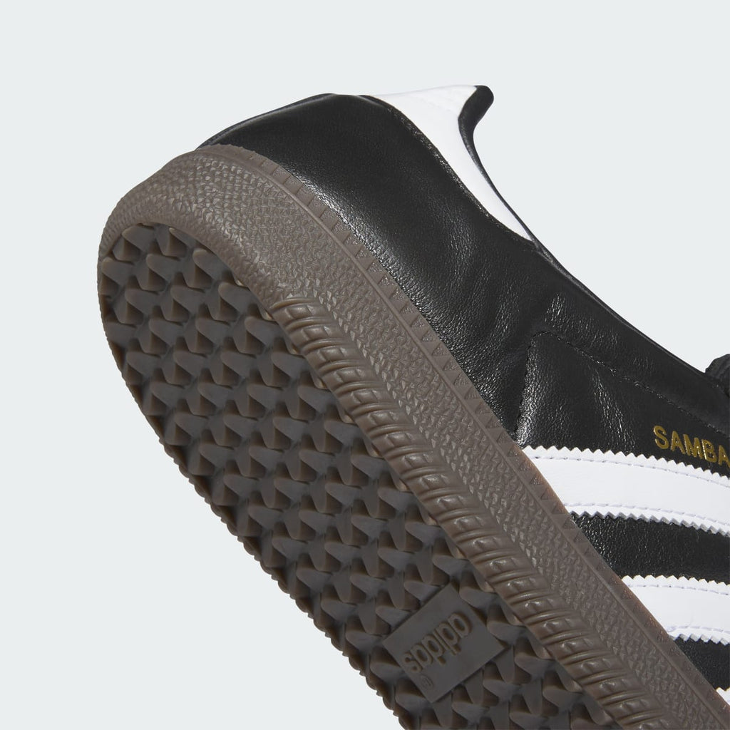 Adidas Men's Samba ADV Shoes - Core Black / Cloud White / Gum - Image 8