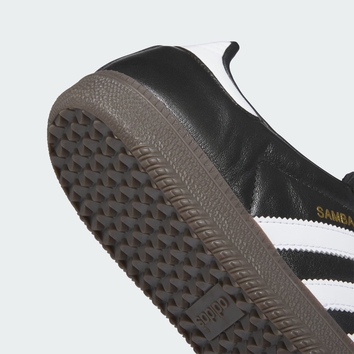 Adidas Men's Samba ADV Shoes - Core Black / Cloud White / Gum - Image 8