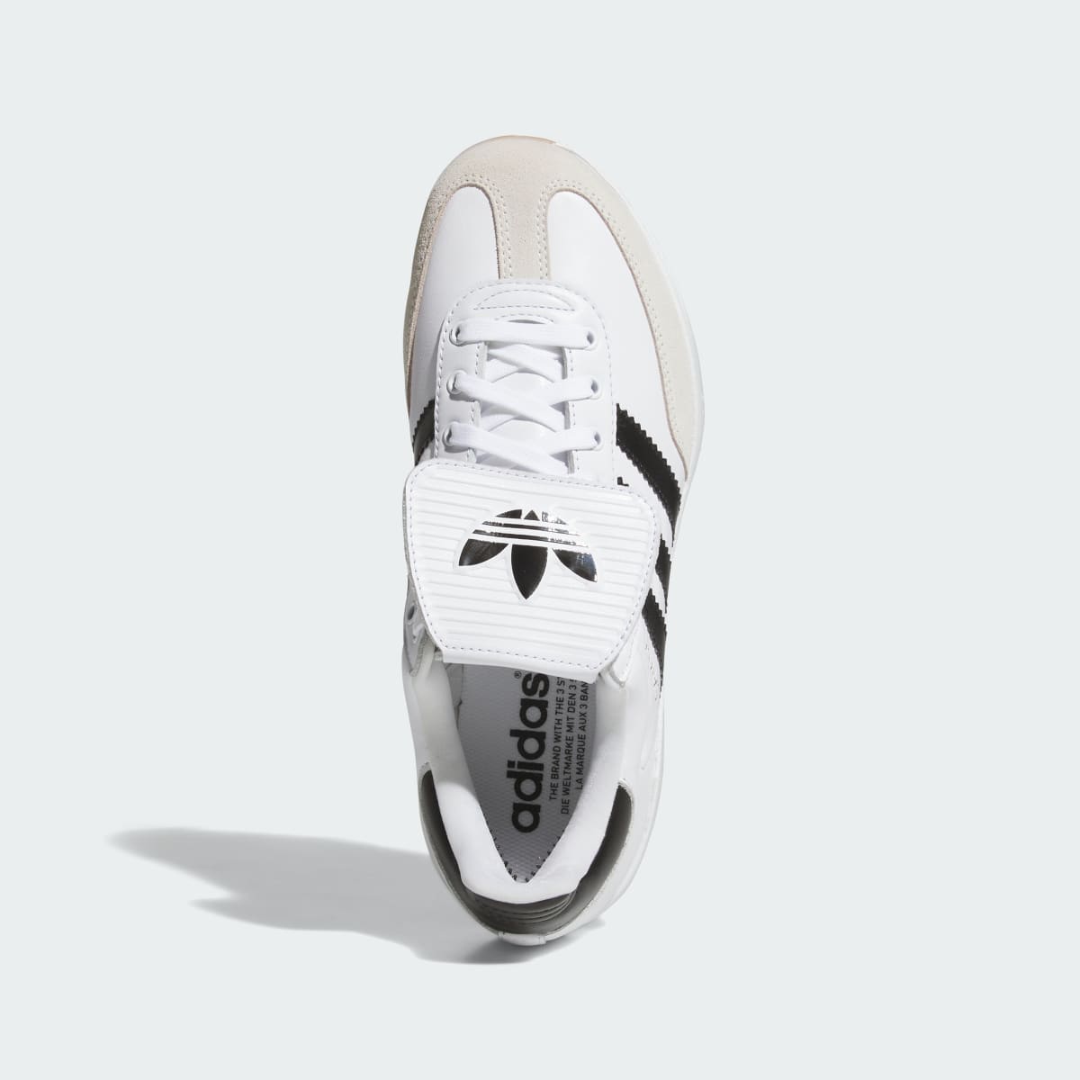 Adidas Men's Samba Baseball Cleat - Cloud White / Core Black / Gum - Image 2