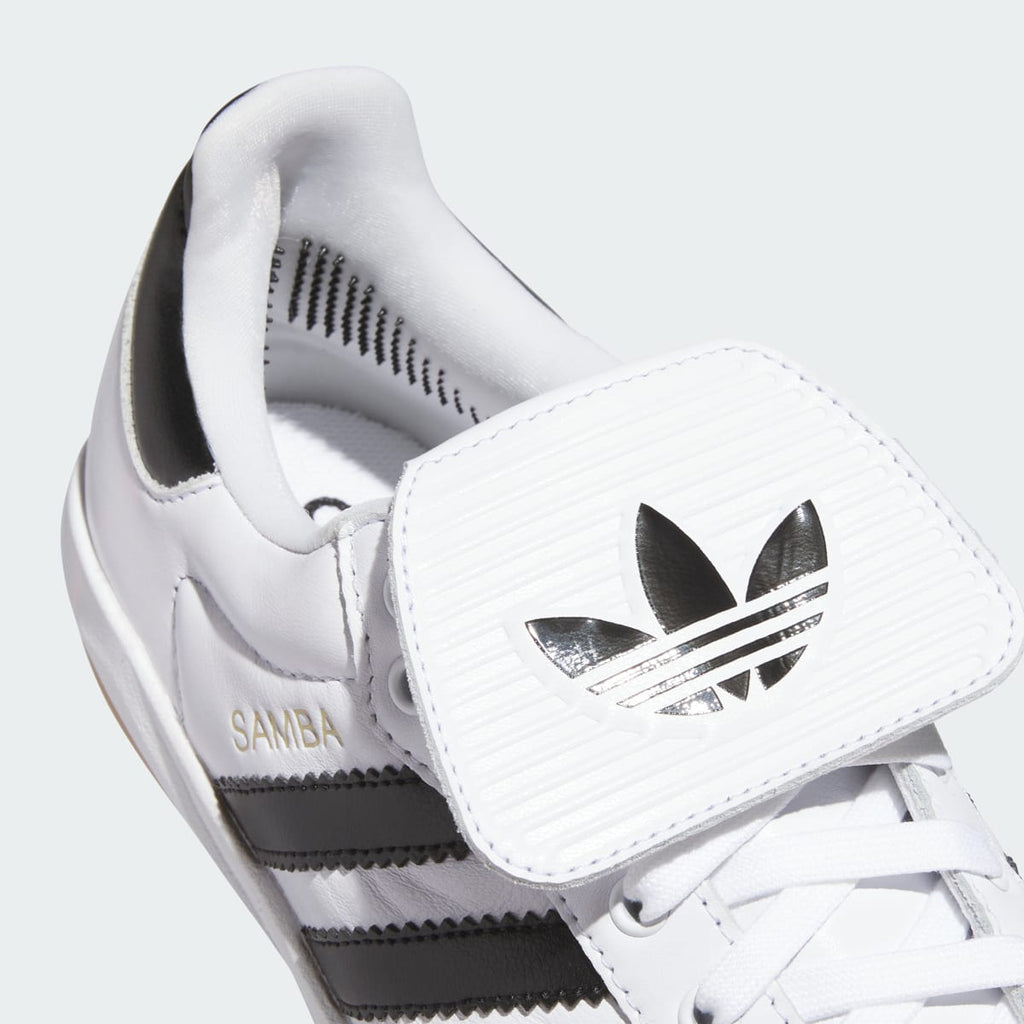 Adidas Men's Samba Baseball Cleat - Cloud White / Core Black / Gum - Image 7
