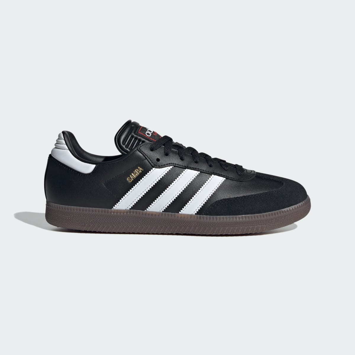 Adidas Men's Samba Indoor Soccer Shoes - Core Black / Cloud White / Vivid Red - Image 2