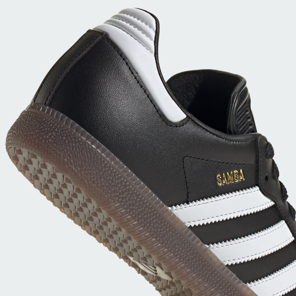 Adidas Men's Samba Indoor Soccer Shoes - Core Black / Cloud White / Vivid Red - Image 10