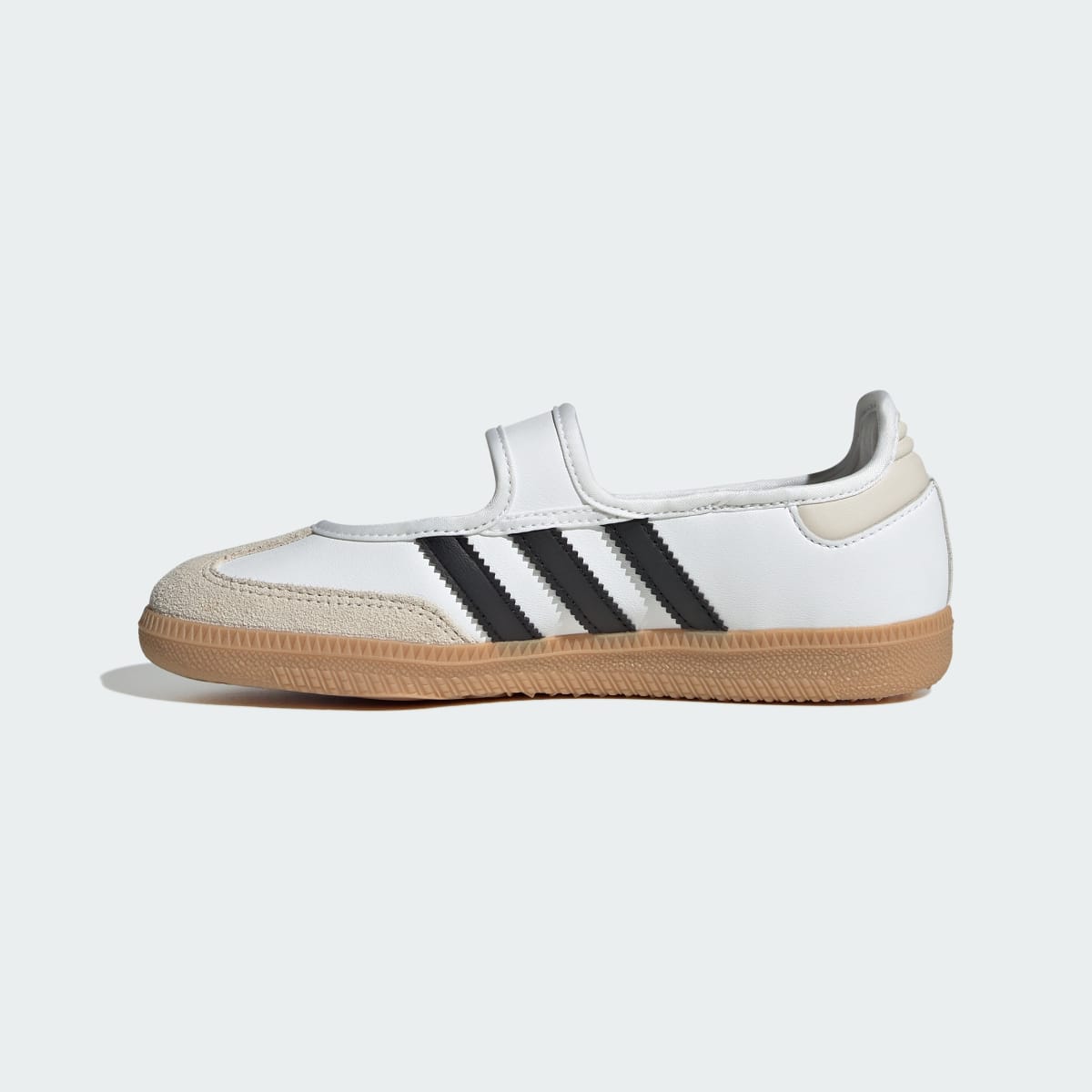 Adidas Kids' Samba Jane Shoes Kids - Cloud White / Alumina / Gum - Image 6