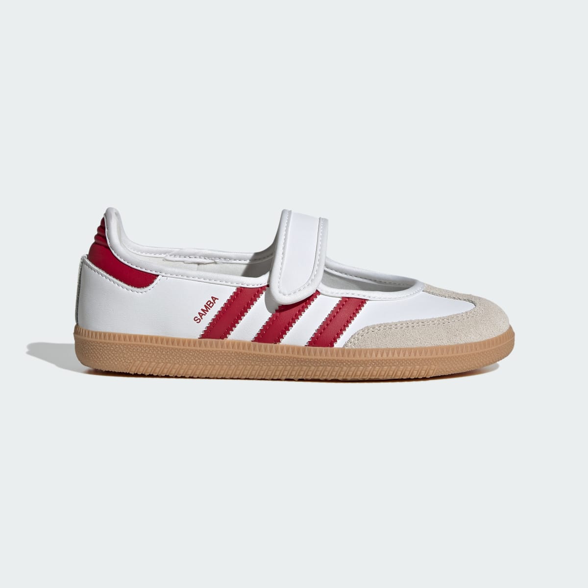 Adidas Kids' Samba Jane Shoes Kids - Cloud White / Team Victory Red / Gum - Image 1