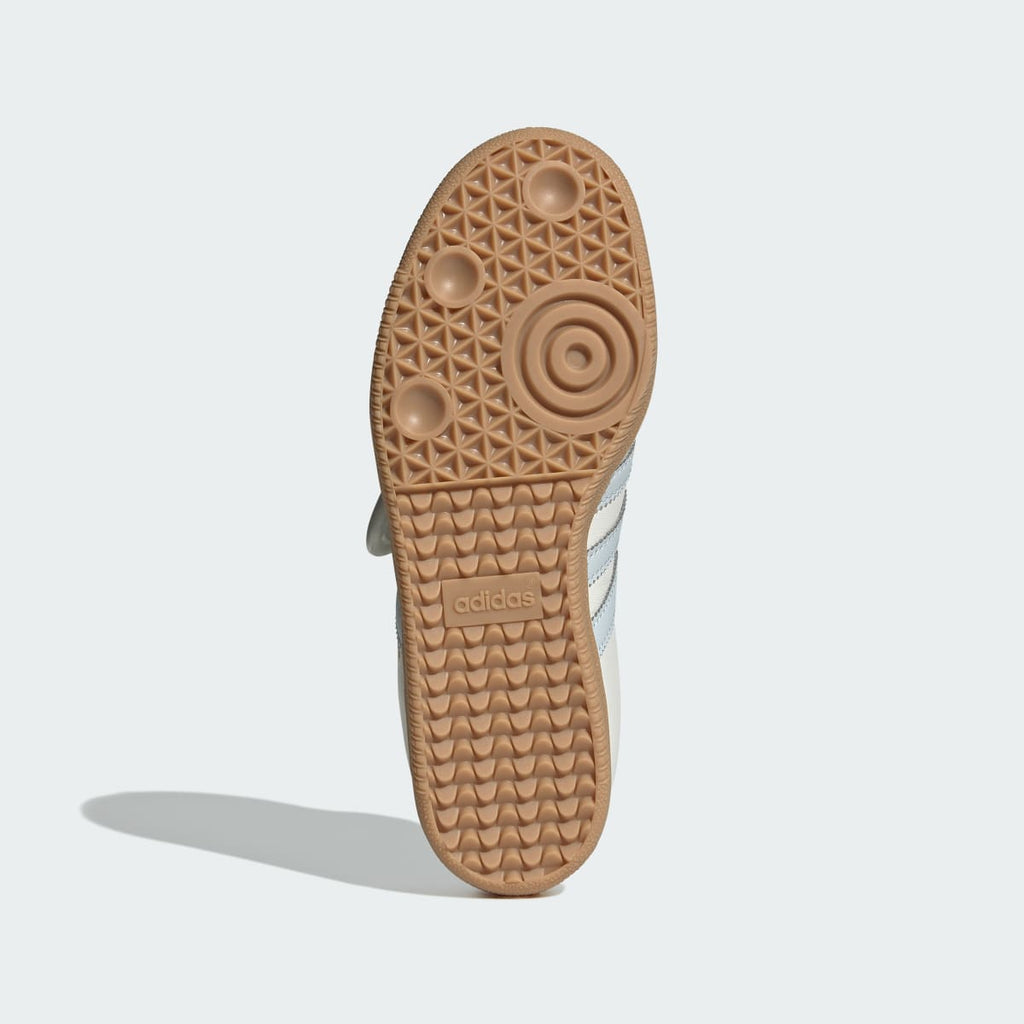 Adidas Women's Samba Jane Shoes - Cloud White / Gum / Halo Blue - Image 3