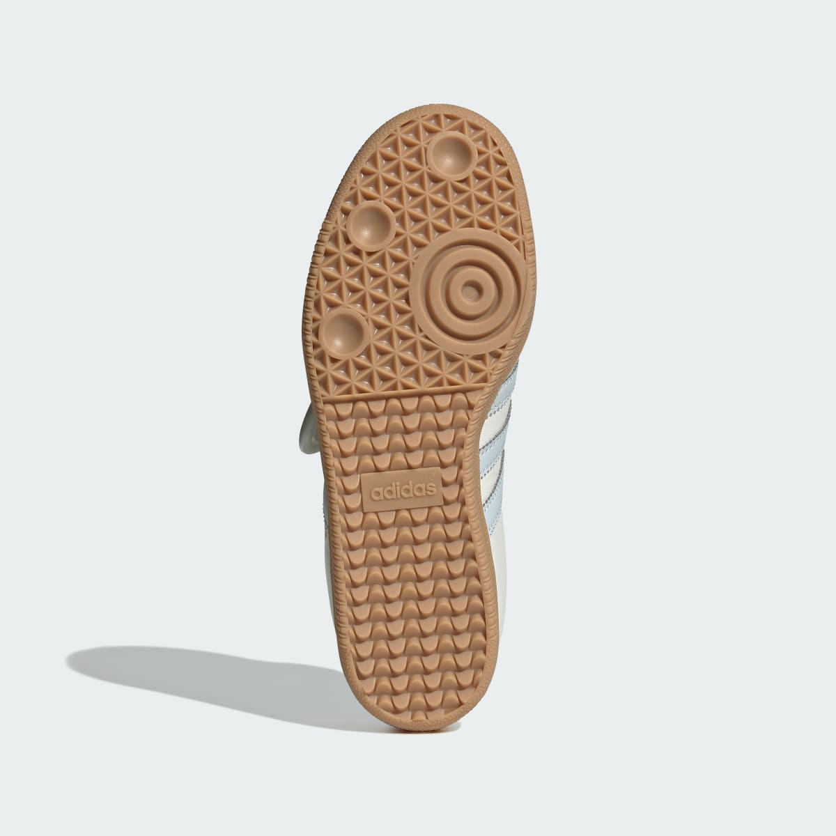 Adidas Women's Samba Jane Shoes - Cloud White / Gum / Halo Blue - Image 3