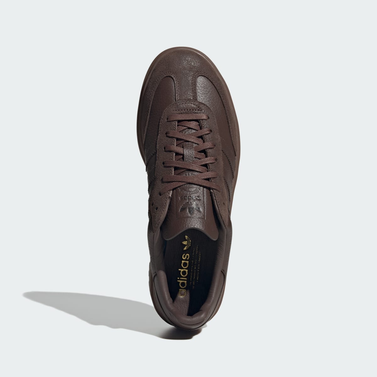 Adidas Men's Samba LX Freizeit Shoes - Brown / Brown / Gum - Image 2
