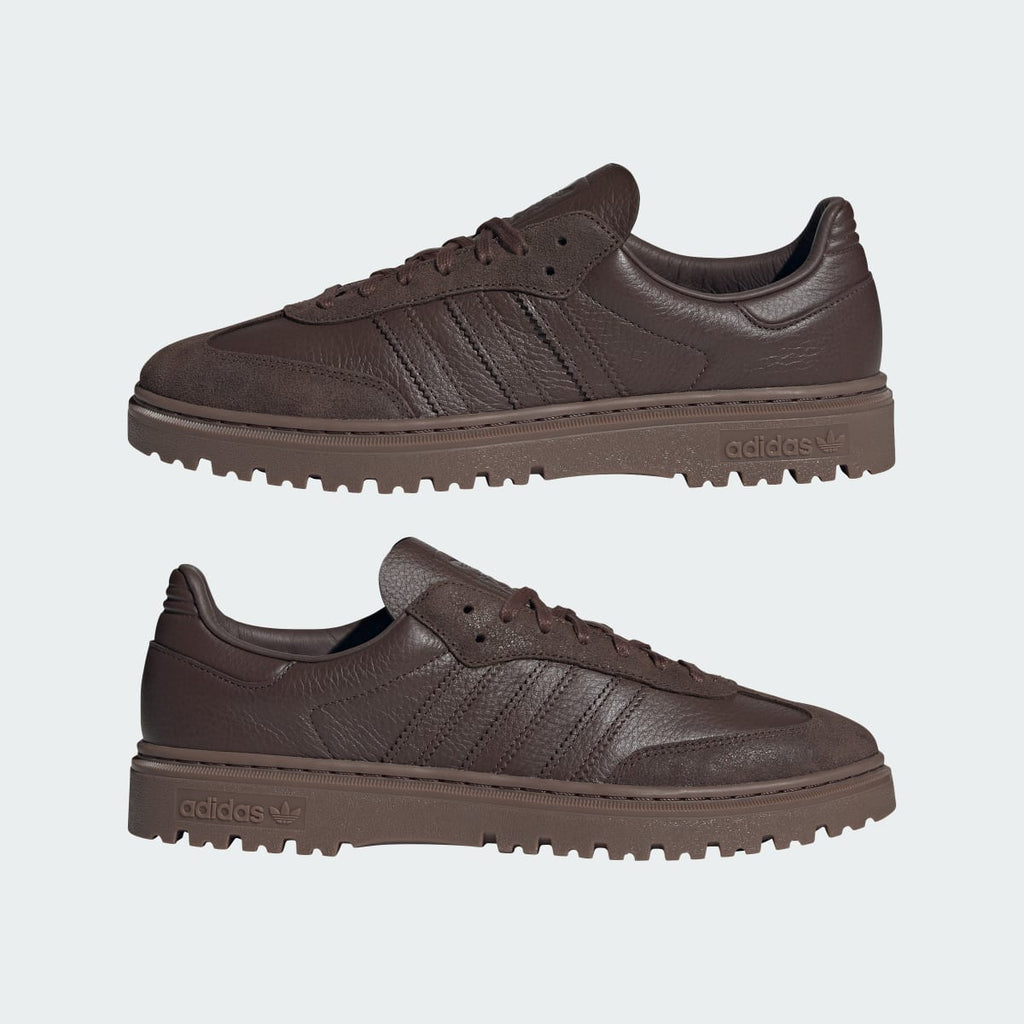 Adidas Women's Samba LX Freizeit Shoes - Brown / Brown / Gum - Image 7