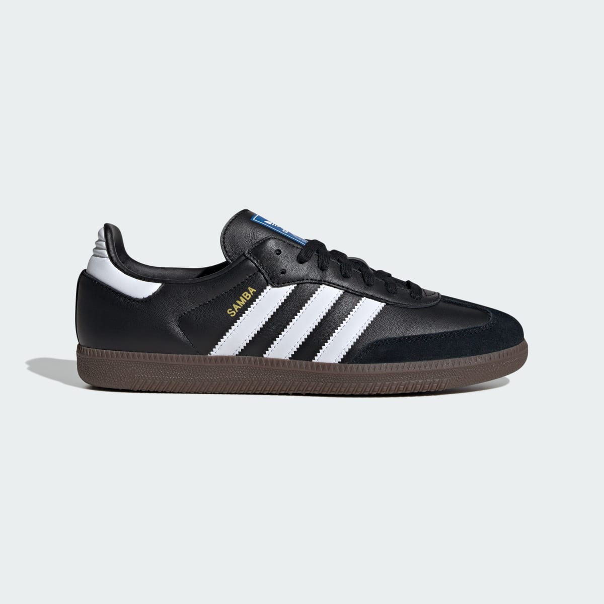 Adidas Men's Samba OG Shoes - Core Black / Cloud White / Gum - Image 1