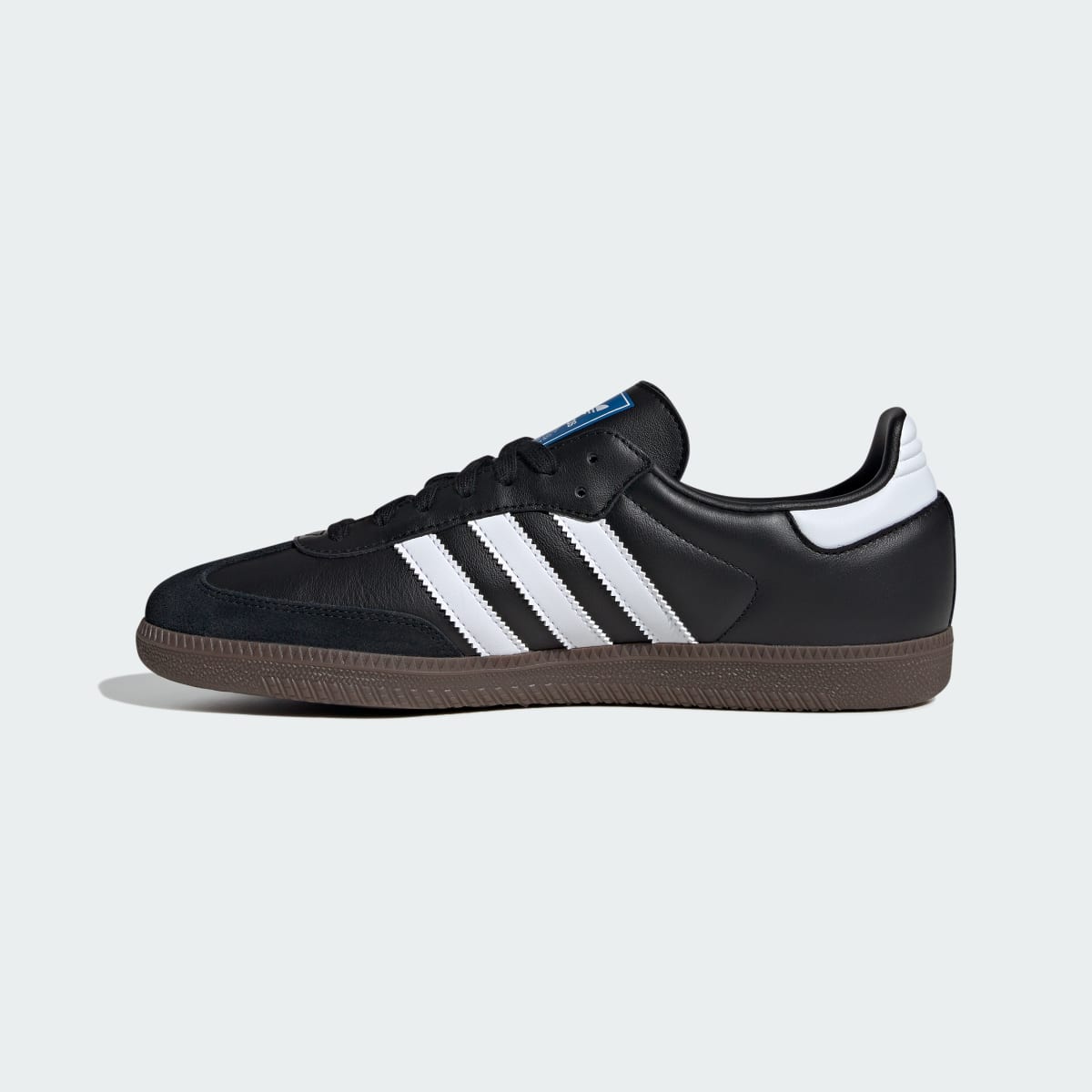 Adidas Men's Samba OG Shoes - Core Black / Cloud White / Gum - Image 6