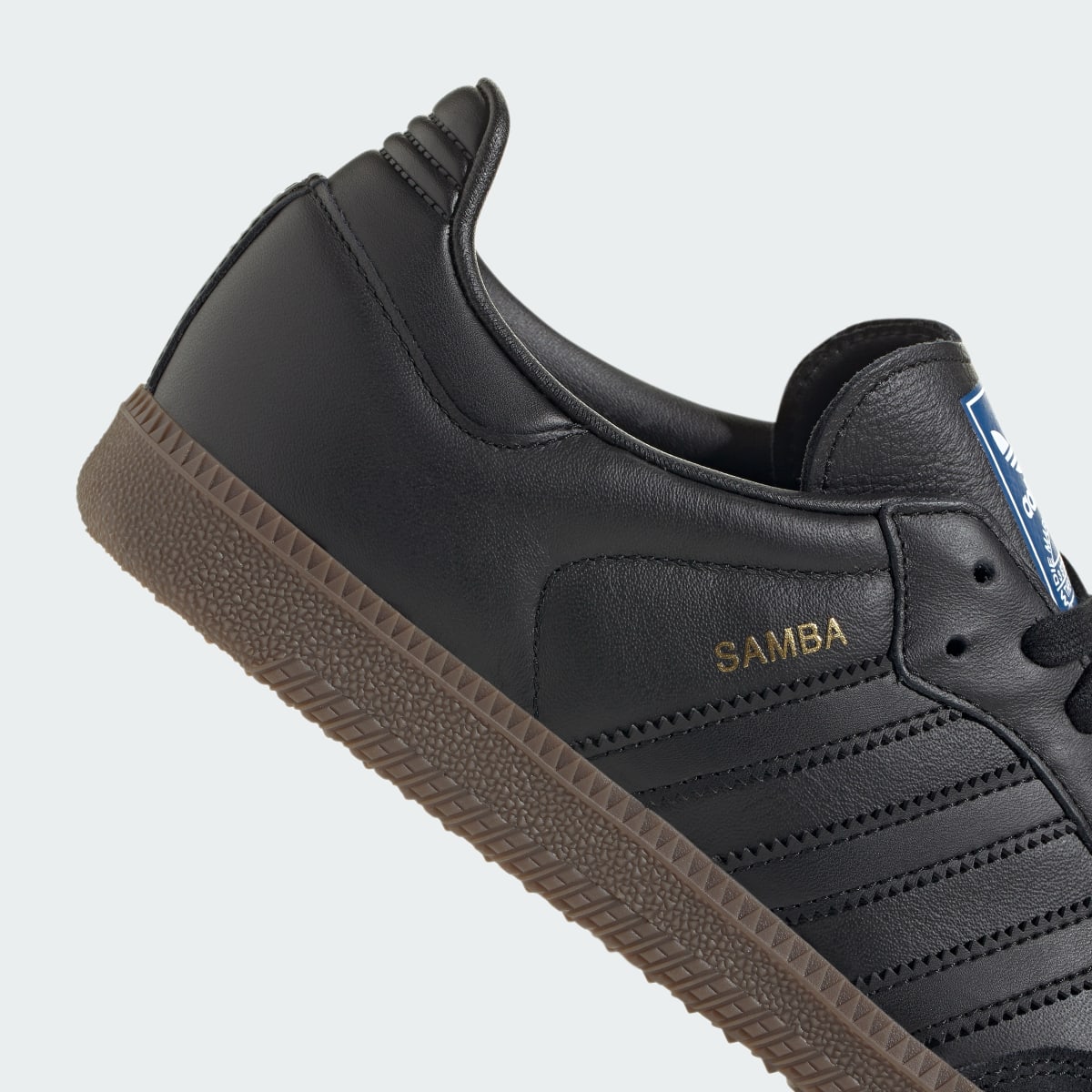 Adidas Men's Samba OG Shoes - Core Black / Core Black / Gum - Image 8