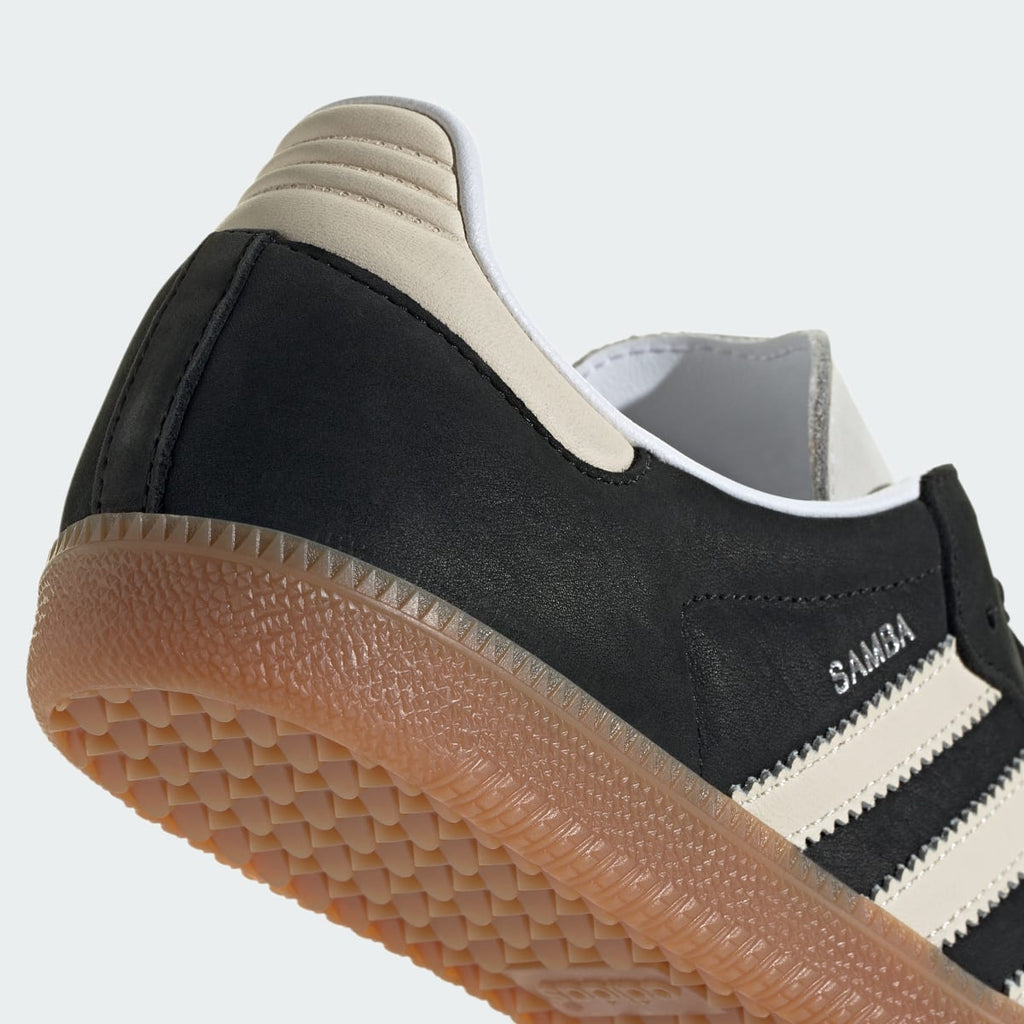 Adidas Women's Samba OG Shoes - Core Black / Wonder White / Silver Metallic - Image 10