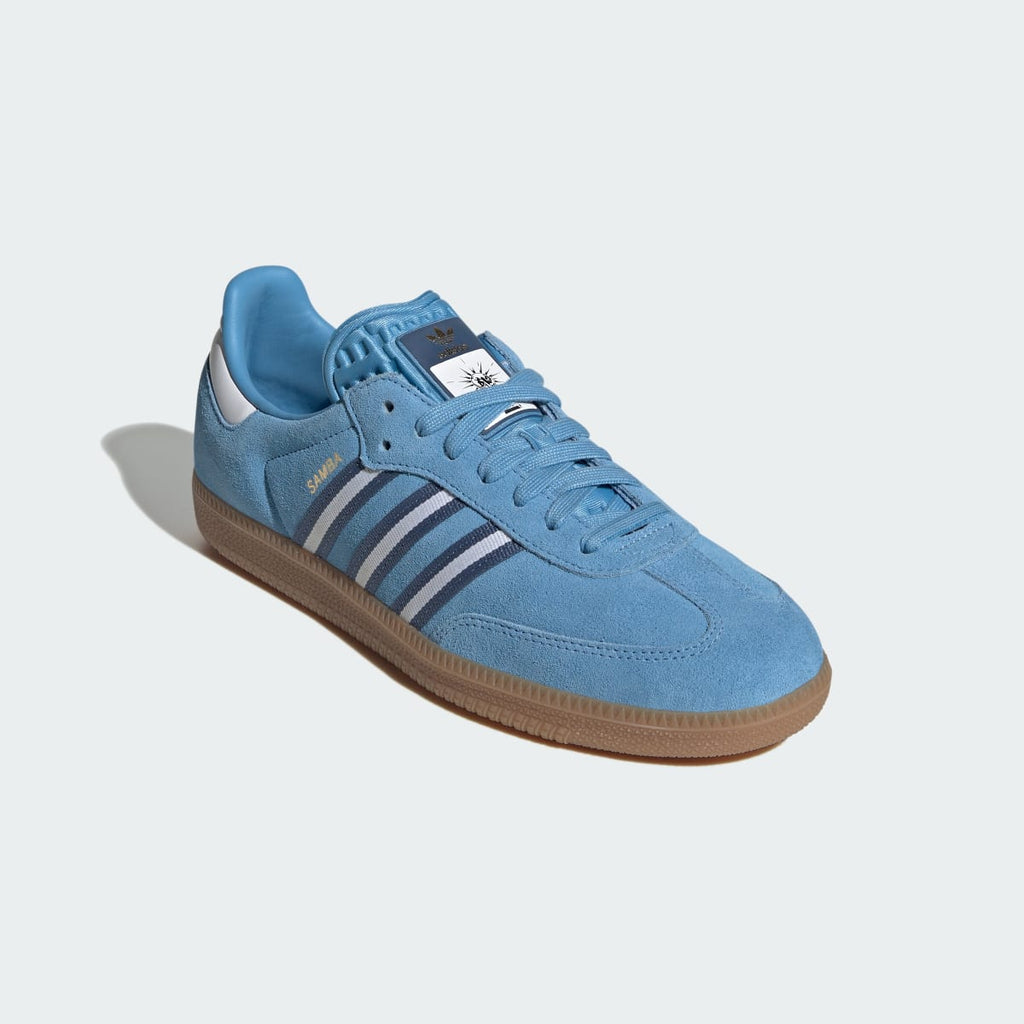 Adidas Men's Samba OG Shoes - Light Blue / Crew Blue / Cloud White - Image 5