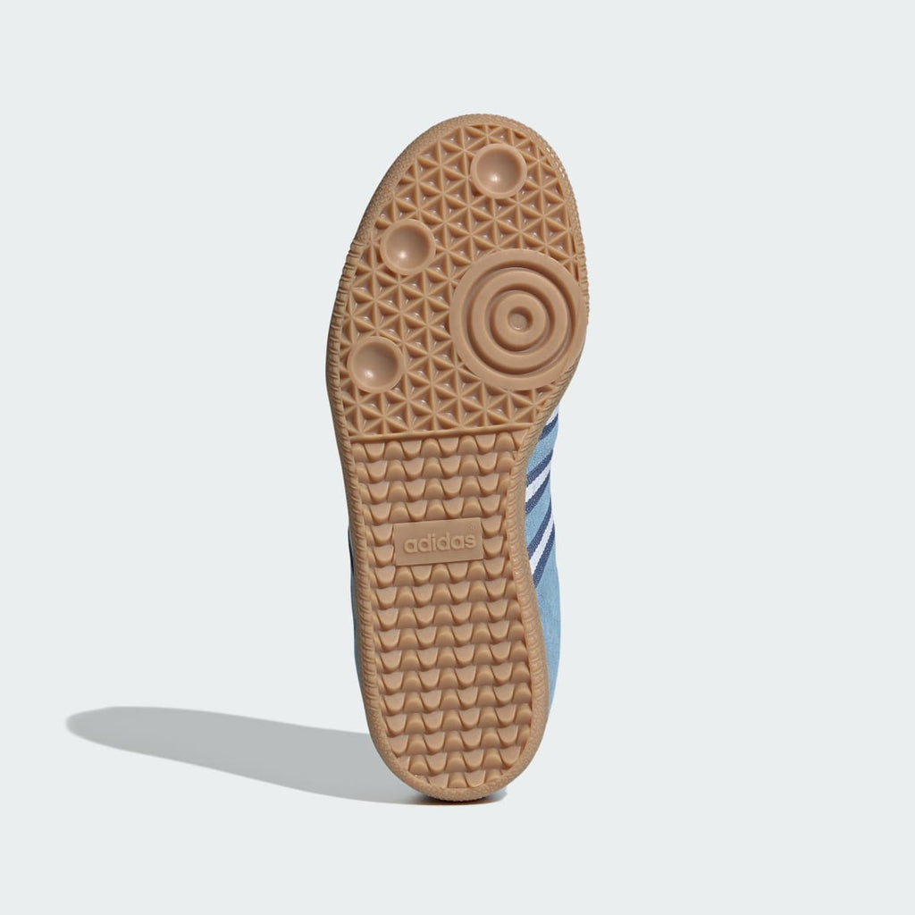 Adidas Kids' Samba OG Shoes - Light Blue / Cloud White / Gum - Image 3