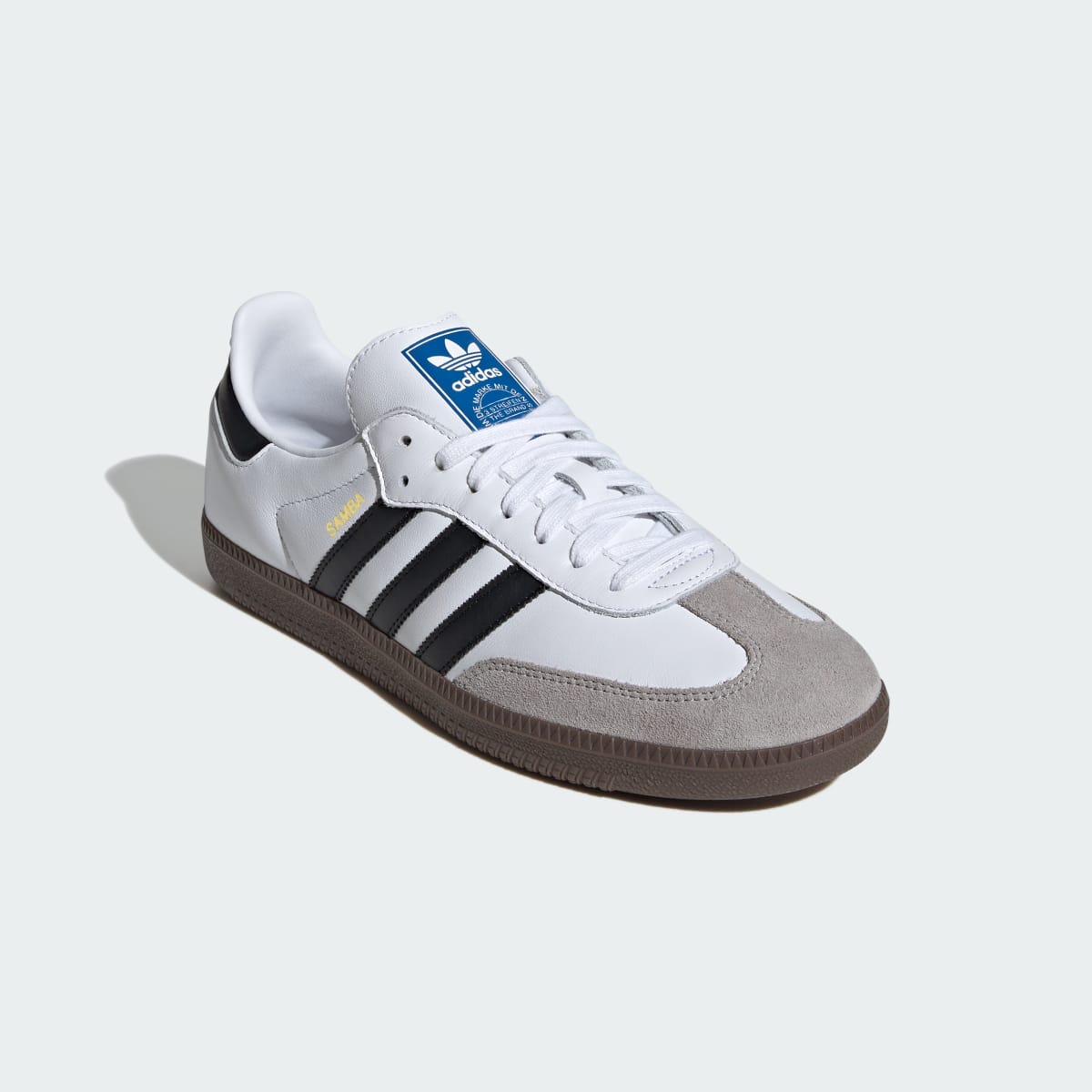 Adidas Men's Samba OG Shoes - Cloud White / Core Black / gum - Image 4