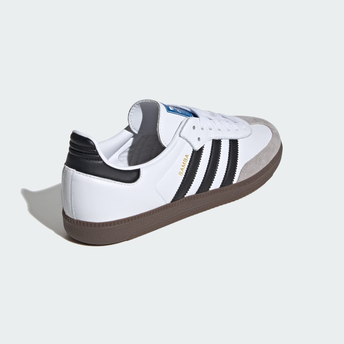 Adidas Men's Samba OG Shoes - Cloud White / Core Black / gum - Image 5