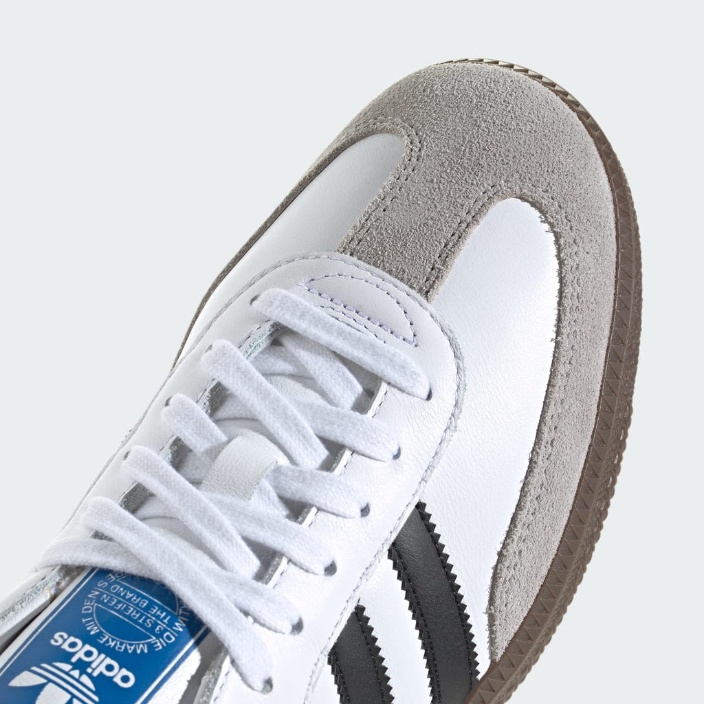 Adidas Men's Samba OG Shoes - Cloud White / Core Black / gum - Image 10