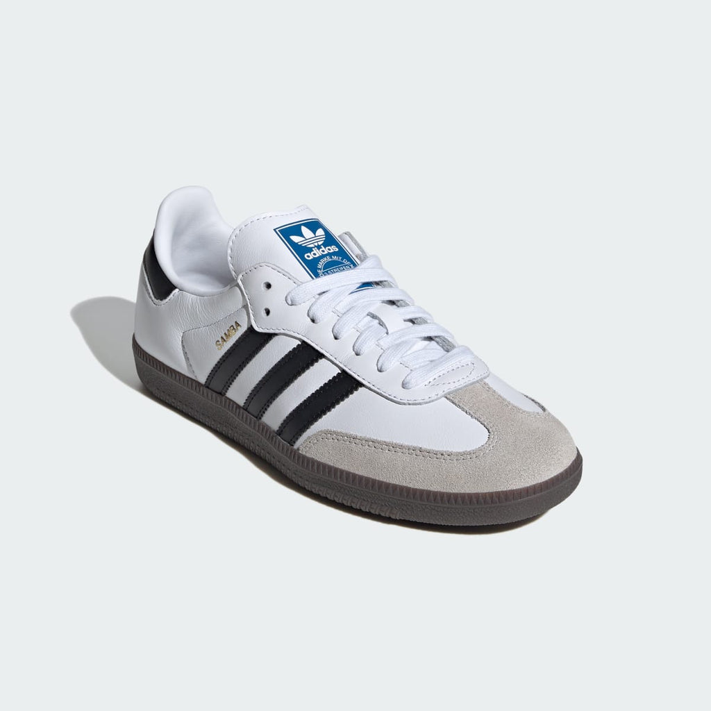 Adidas Women's Samba OG Shoes - Cloud White / Core Black / Gum - Image 5