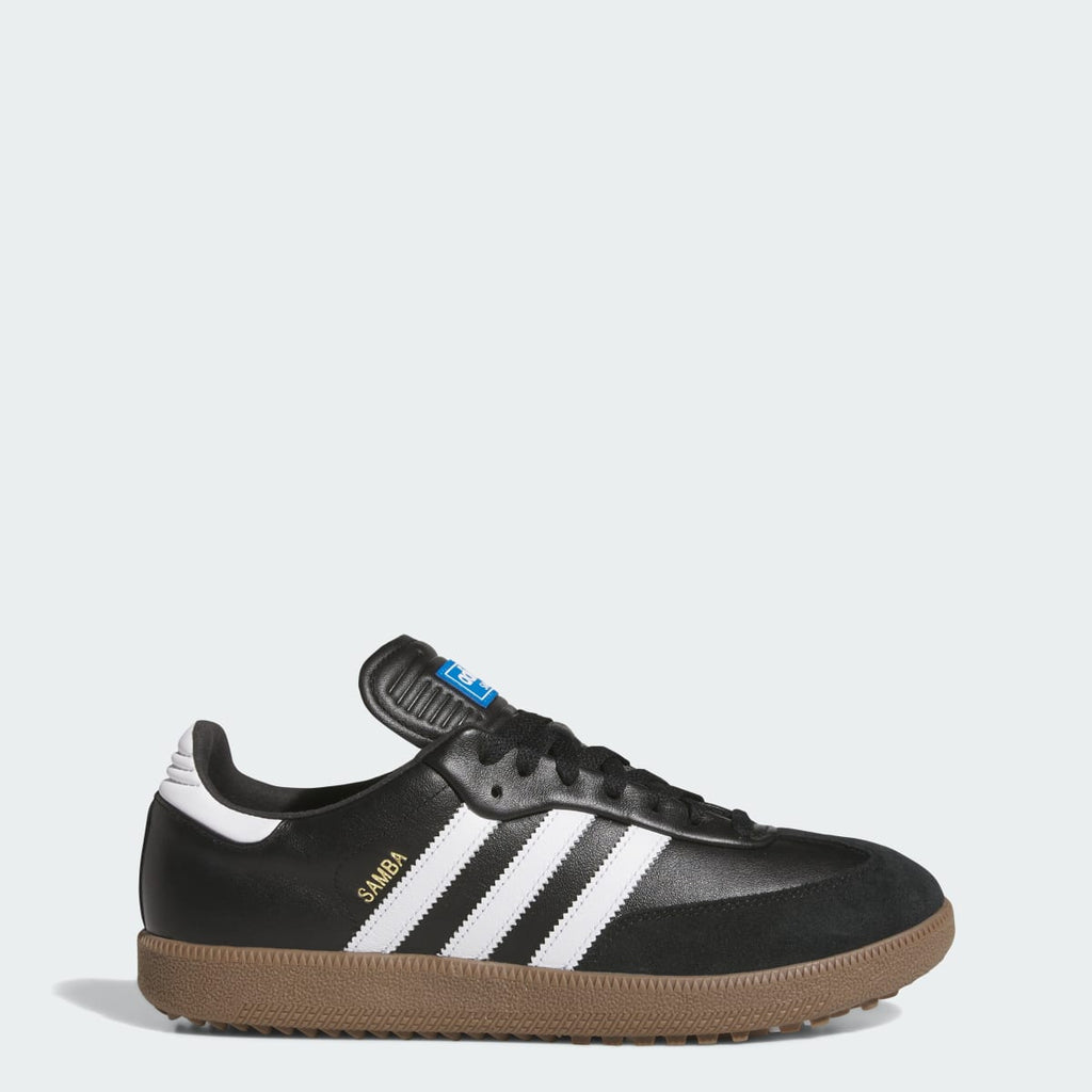 Adidas Men's Samba Spikeless Golf Shoes - Core Black / Cloud White / Gum - Image 1
