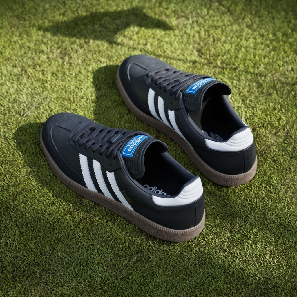 Adidas Men's Samba Spikeless Golf Shoes - Core Black / Cloud White / Gum - Image 8