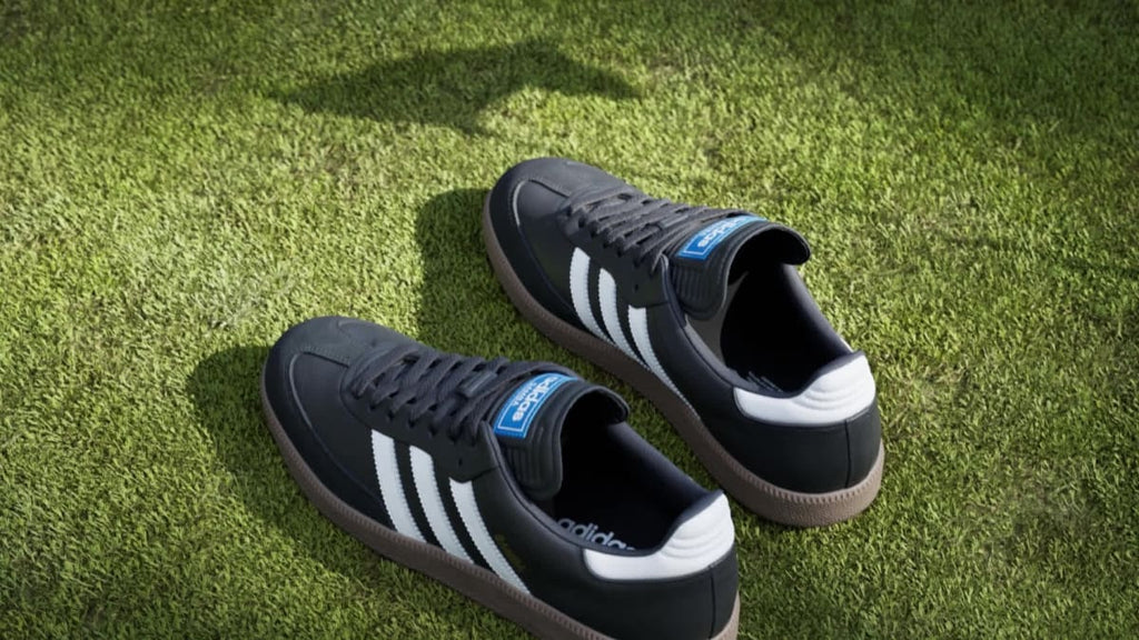 Adidas Men's Samba Spikeless Golf Shoes - Core Black / Cloud White / Gum - Image 2