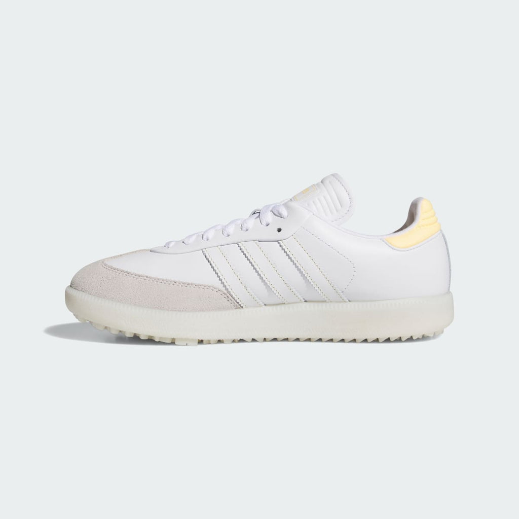 Adidas Women's Samba Spikeless Golf Shoes - Cloud White / Ice Tangerine / Off White - Image 6