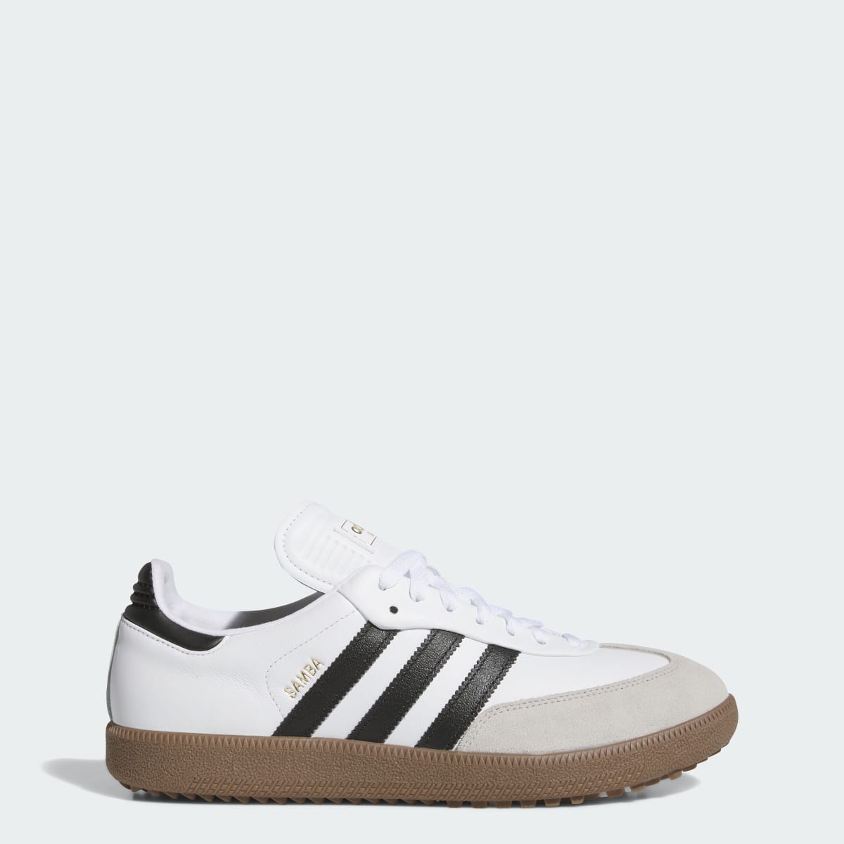 Adidas Men's Samba Spikeless Golf Shoes - Cloud White / Core Black / Gum - Image 1