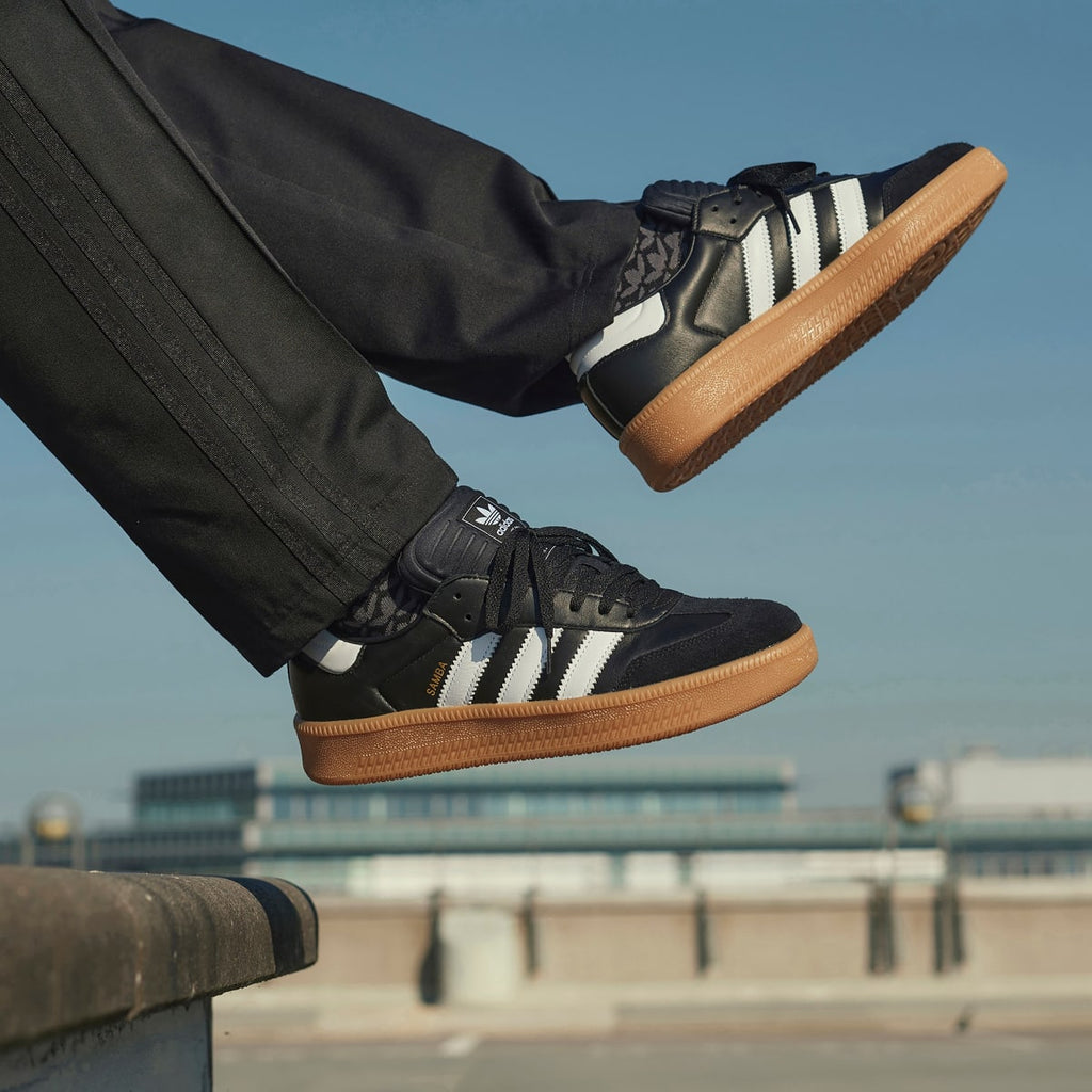 Adidas Men's Samba XLG Shoes - Core Black / Cloud White / Gum - Image 3