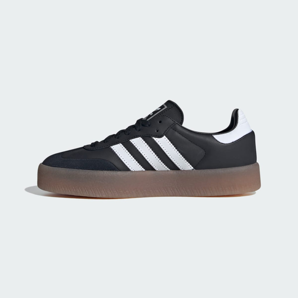 Adidas Women's Sambae Shoes - Core Black / Cloud White / Gold Metallic - Image 7