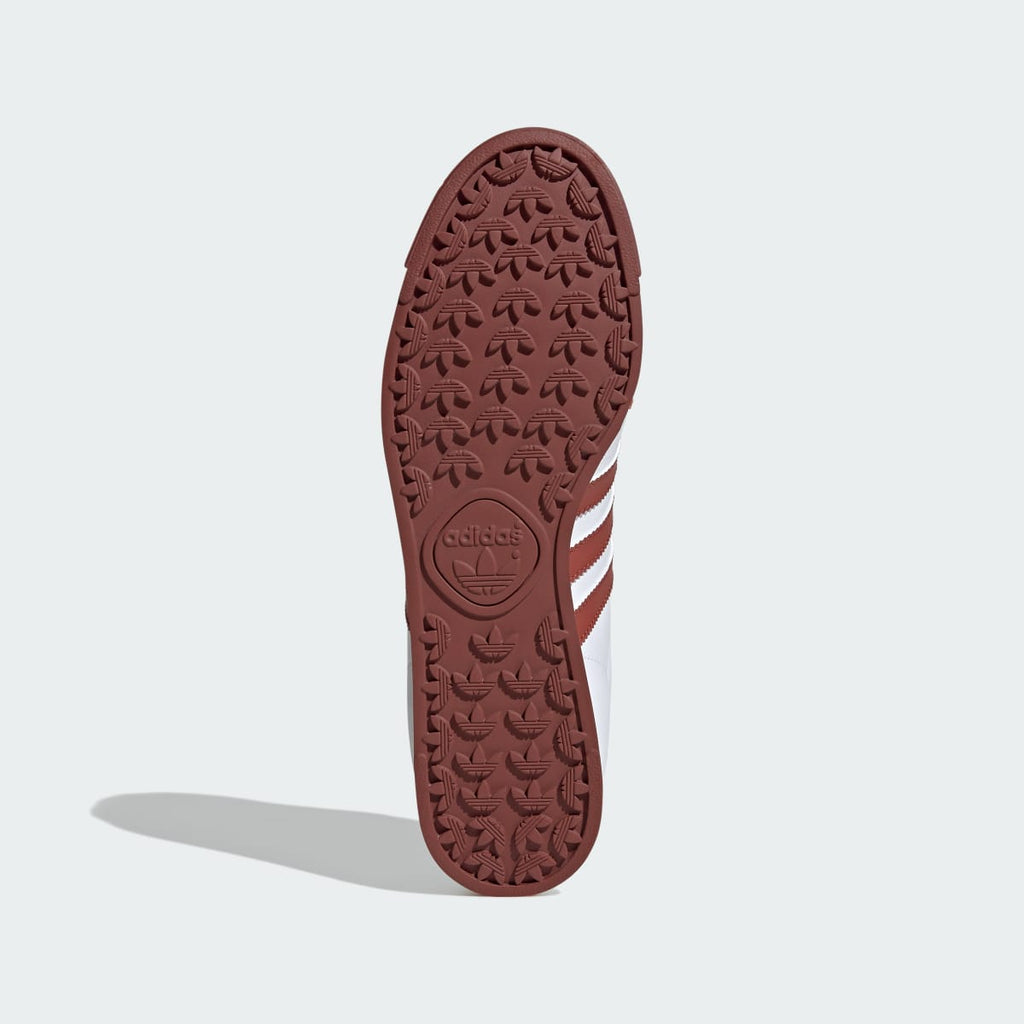 Adidas Men's Samoa Shoes - Cloud White / Preloved Ruby / Gold Metallic - Image 3