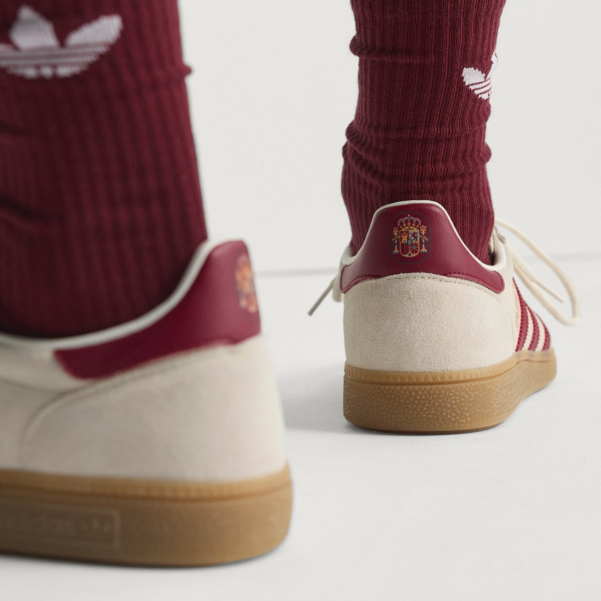 Adidas Men's Spain Handball Spezial Shoes - Off White / None / None - Image 6
